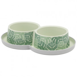 Moderna 2x350 Ml Double Trendy Dinner Small Eden İkili Mama Kabı | İkili Mama Ve Su Kabı Moderna 2x350 Ml Double Trendy Dinner Small Eden İkili Mama Kabı | İkili Mama Ve Su Kabı